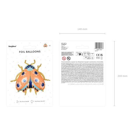 Foil Balloon - Ladybug