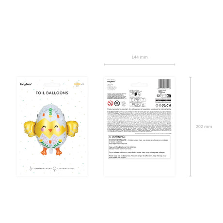 Foil Balloon - Chick