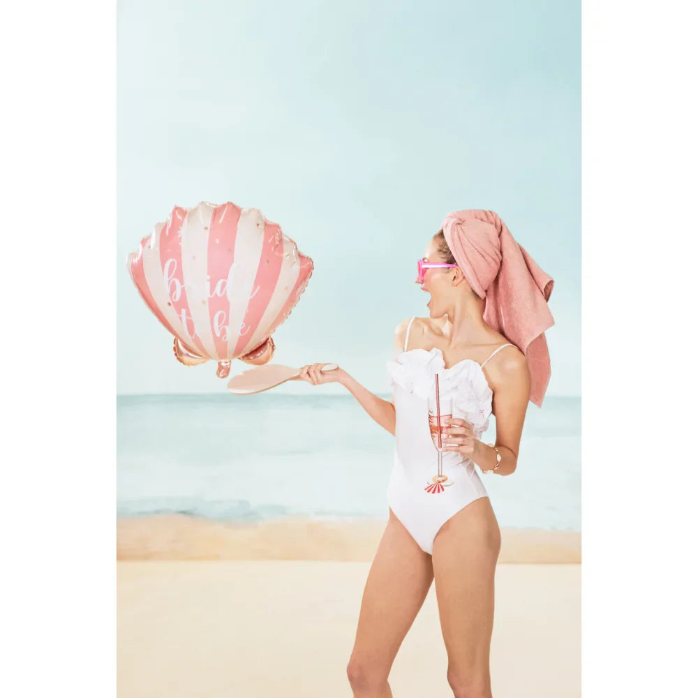Bride To Be Seashell Foil Balloon