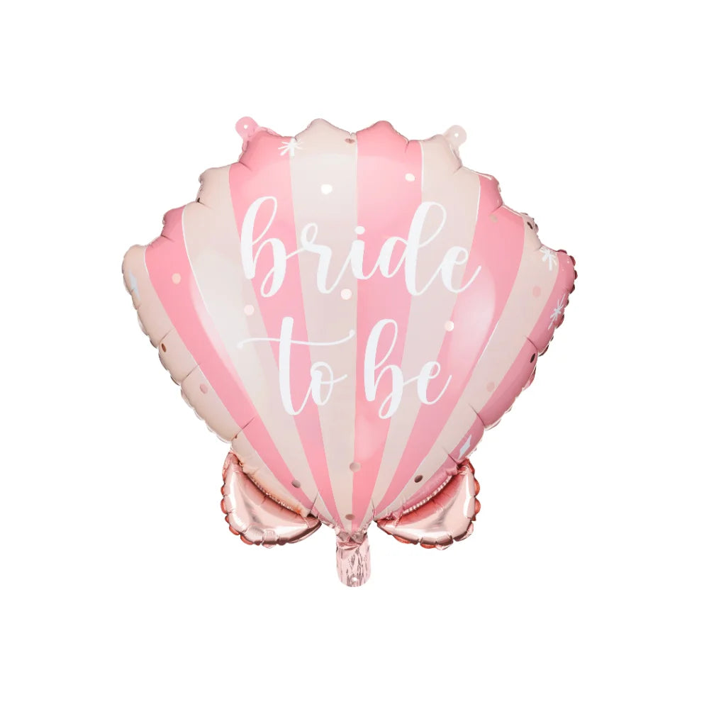 Bride To Be Seashell Foil Balloon