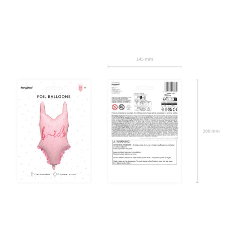 Swimsuit Bride Foil Balloon