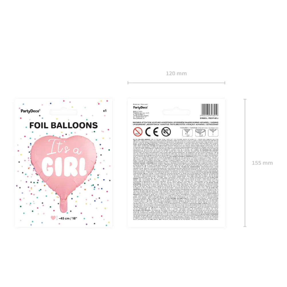 Gender Reveal Foil Balloon