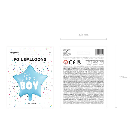Gender Reveal Foil Balloon