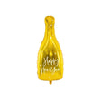 Happy New Year Bottle Shaped Foil Balloon