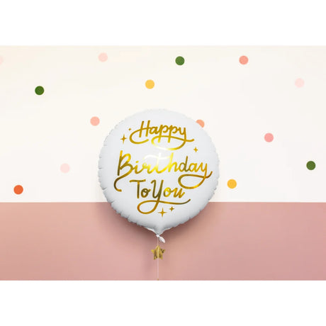 Happy Birthday To You Foil Balloon