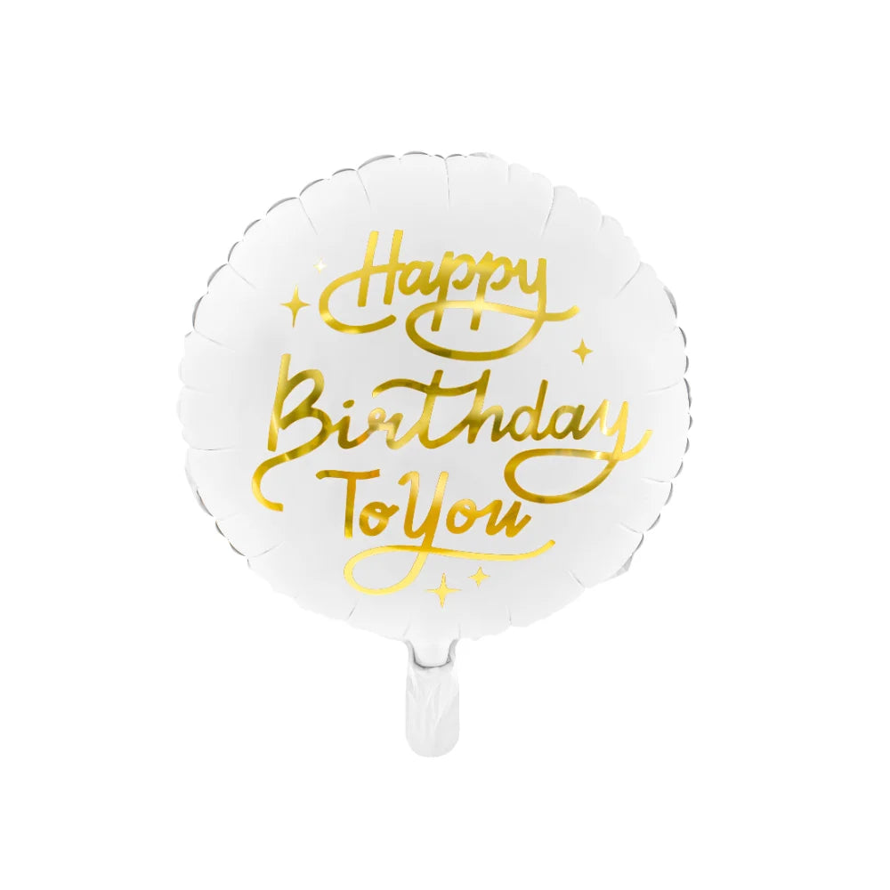 Happy Birthday To You Foil Balloon