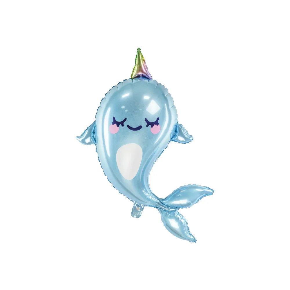 Foil Balloon - Narwhal