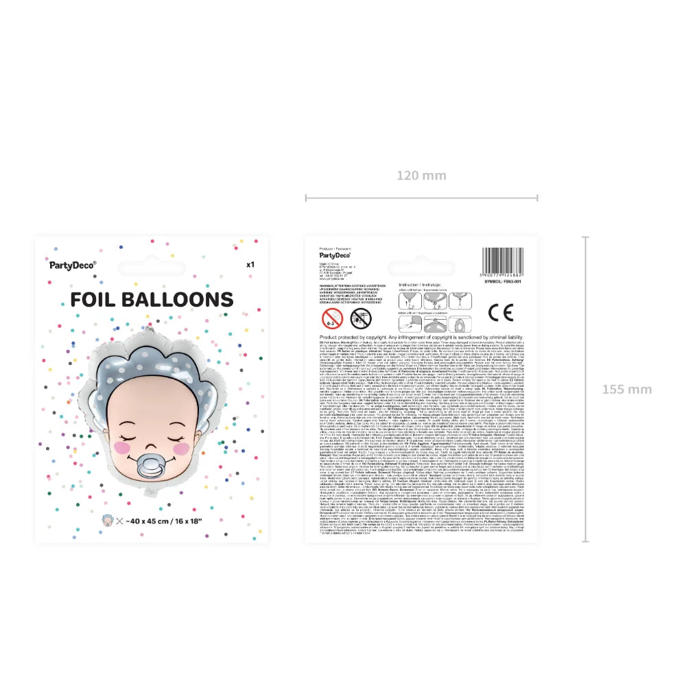 Baby Gender Foil Balloon