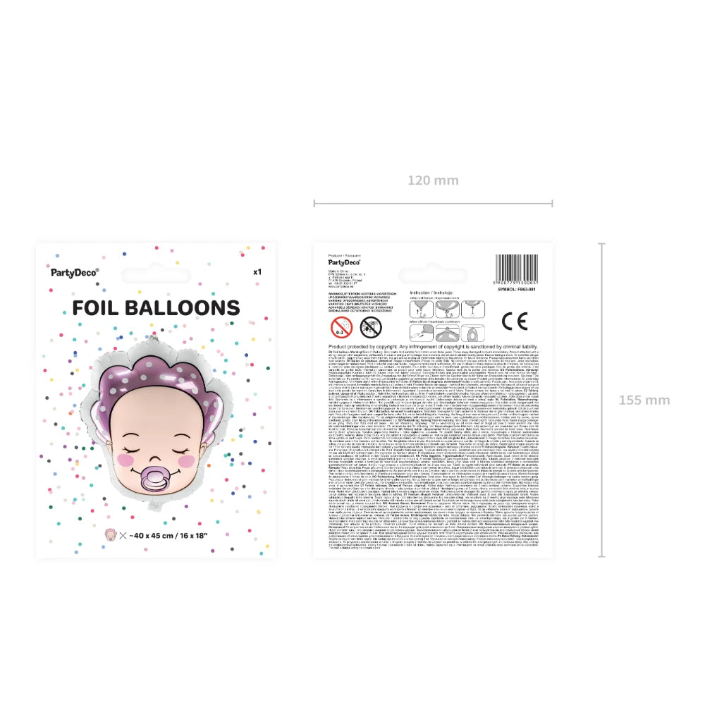 Baby Gender Foil Balloon