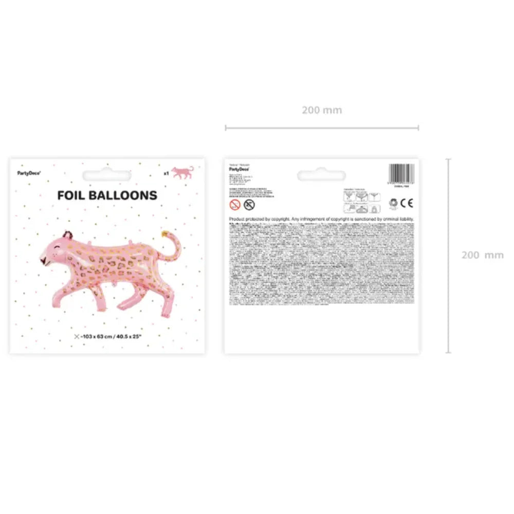 Foil Balloon - Leopard