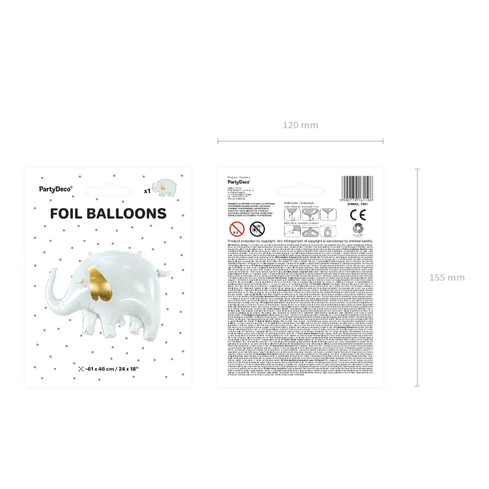 Foil Balloon - Elephant