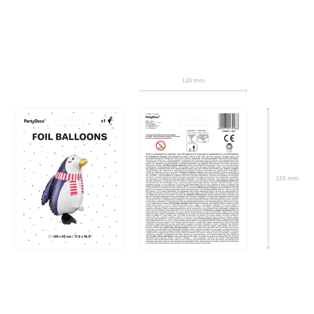 Foil Balloon - Penguin