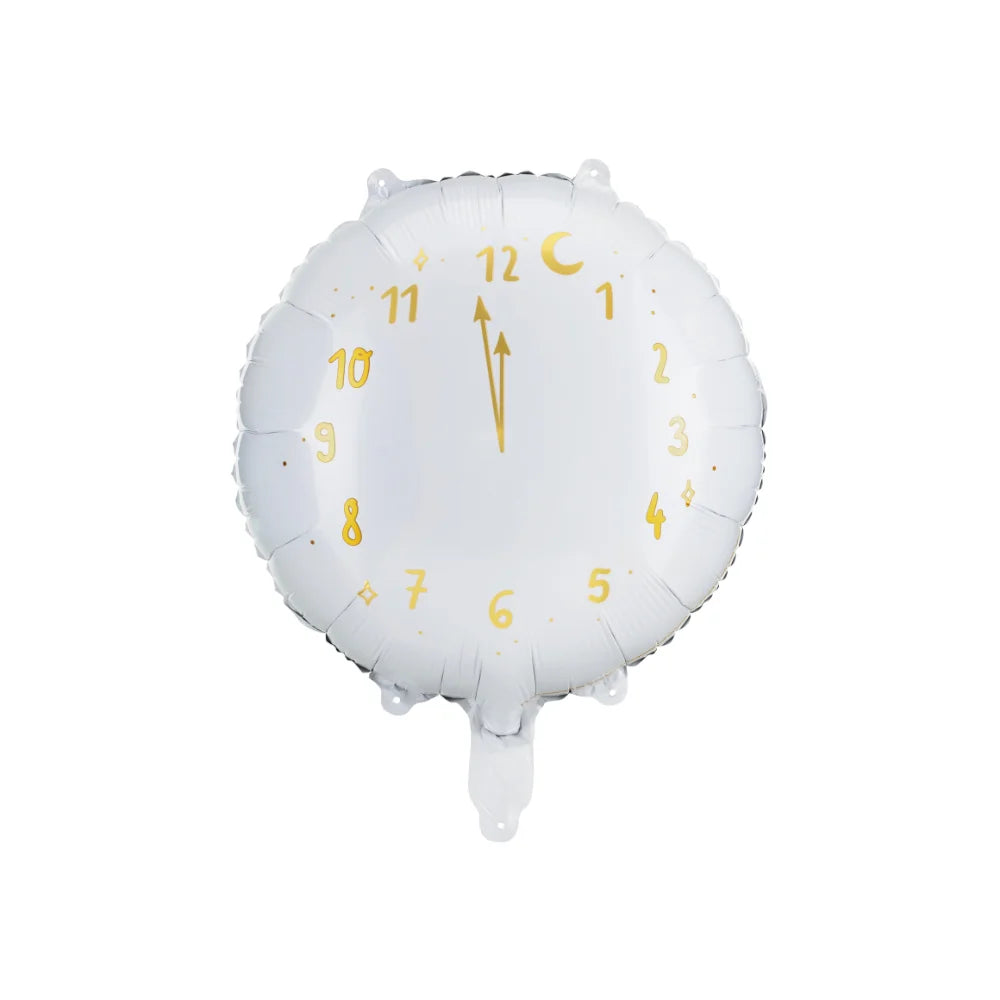 Foil Balloon - Clock