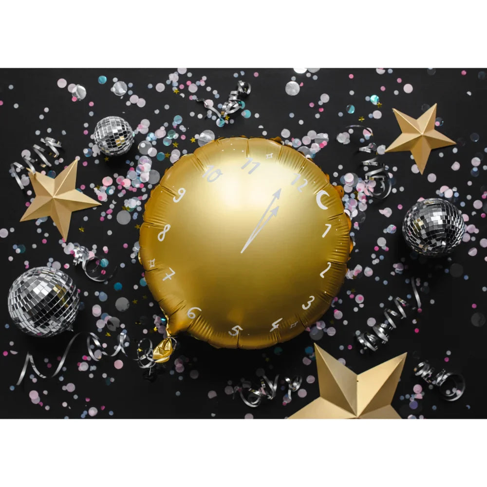 Foil Balloon - Clock