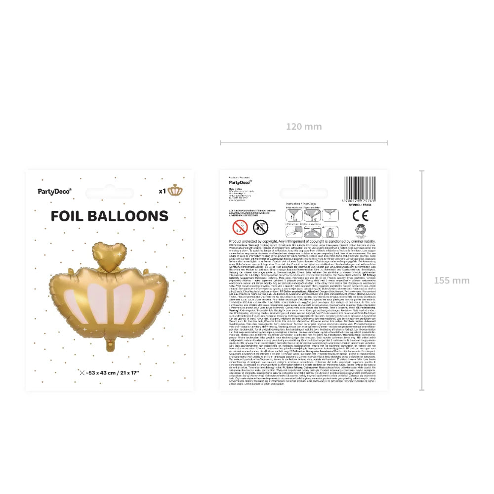 Foil Balloon - Crown
