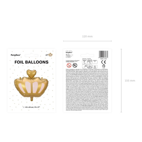 Foil Balloon - Crown