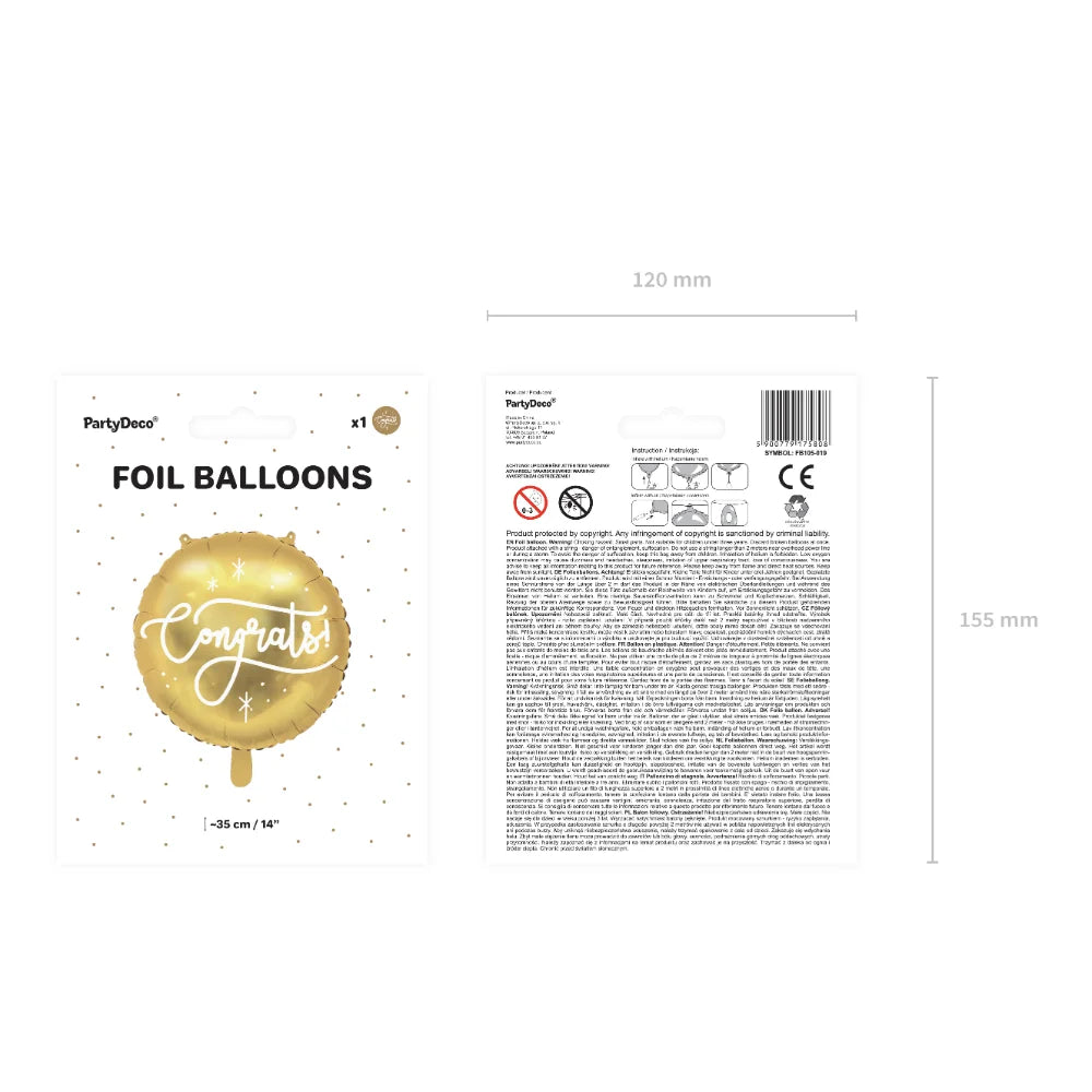 Congrats! Foil Balloon