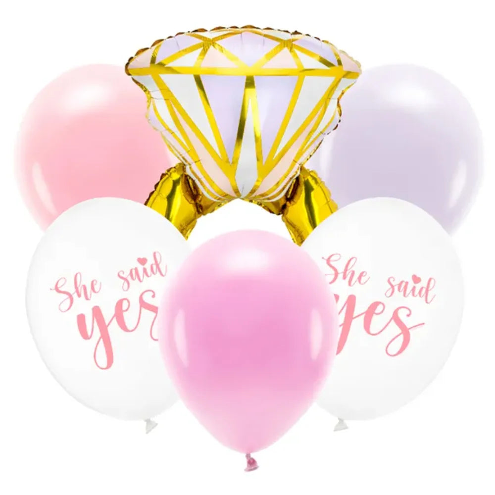 Balloon Set Ring - 6pcs