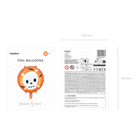 Foil Balloon - Skull