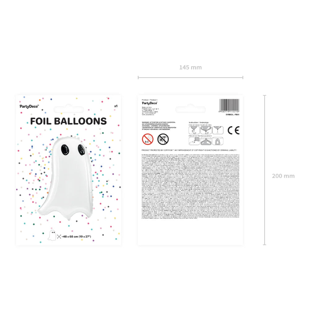 Foil Balloon - Ghost