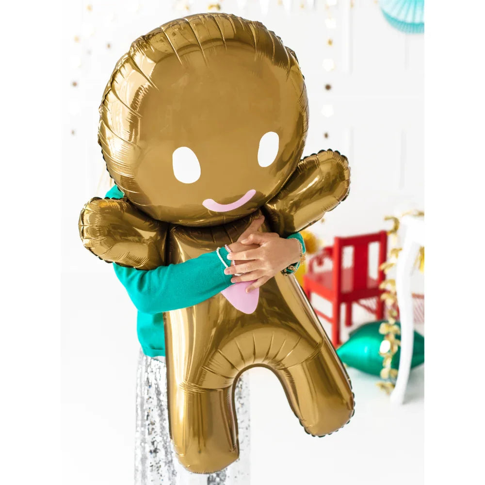 Foil Balloon - Gingerbread Man