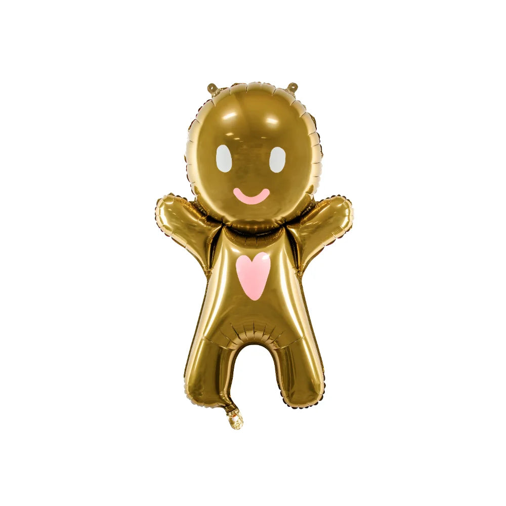 Foil Balloon - Gingerbread Man