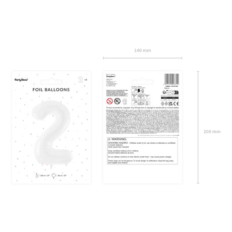 Number Foil Balloon - No.2