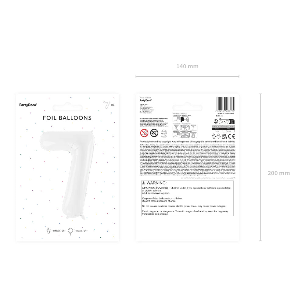 Number Foil Balloon - No.7
