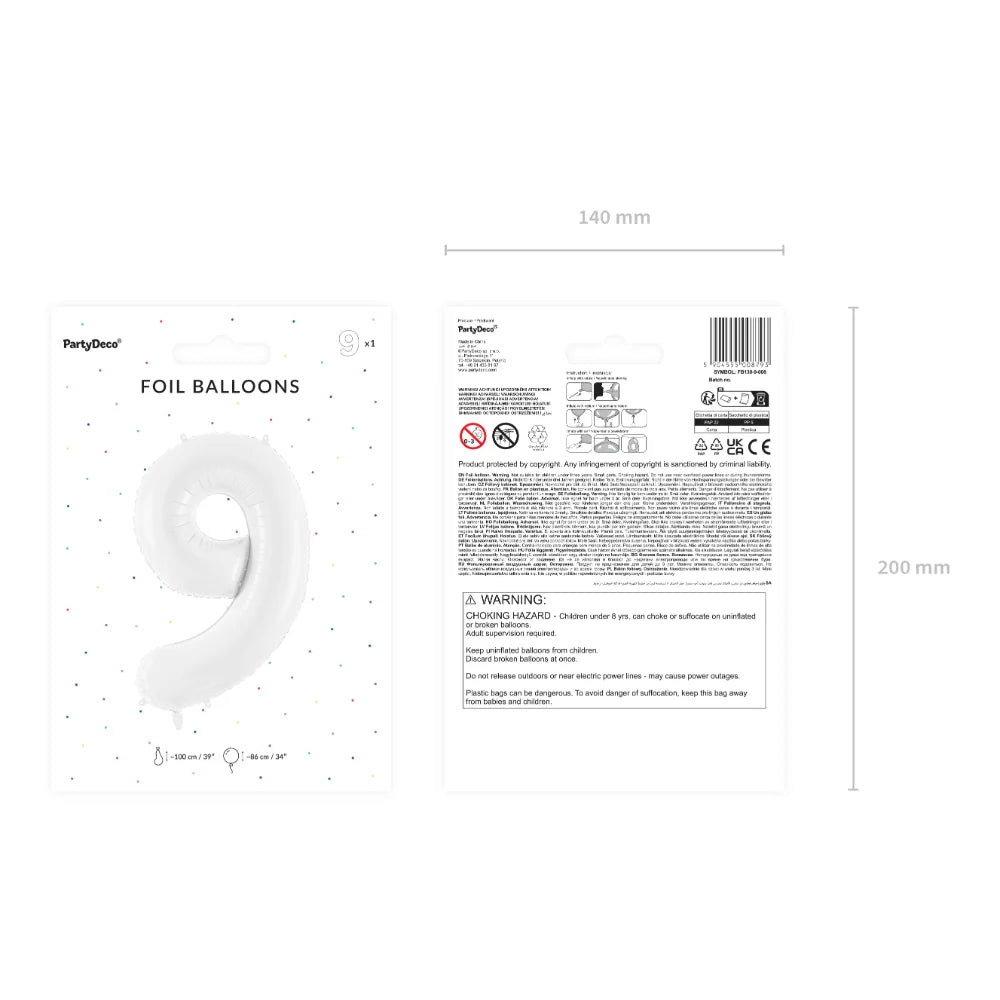 Number Foil Balloon - No.9