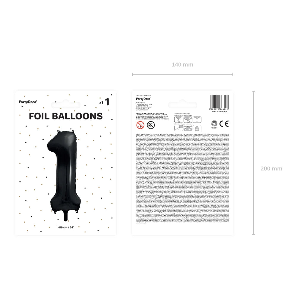 Number Foil Balloon - No.1