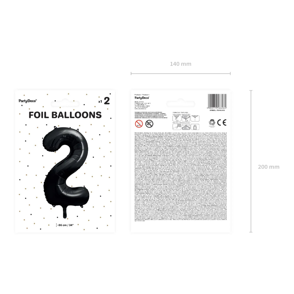 Number Foil Balloon - No.2