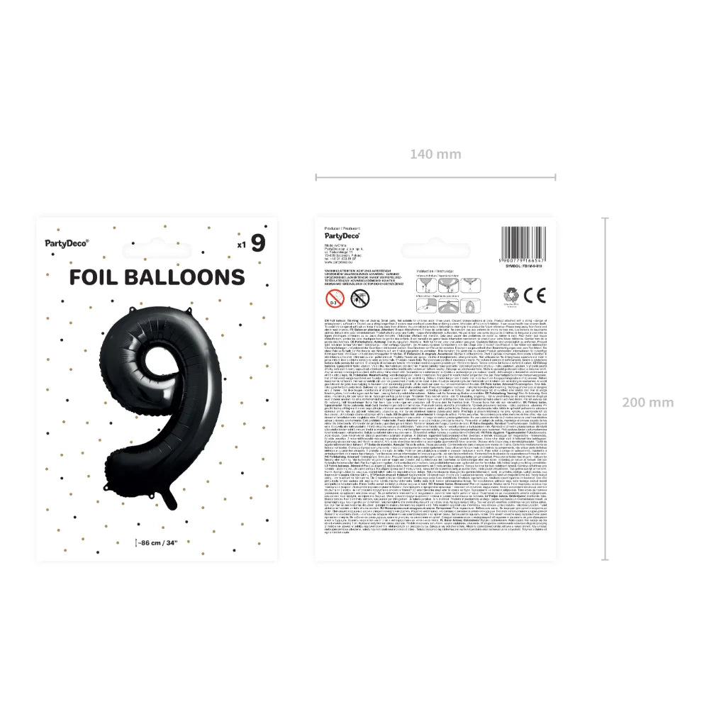 Number Foil Balloon - No.9