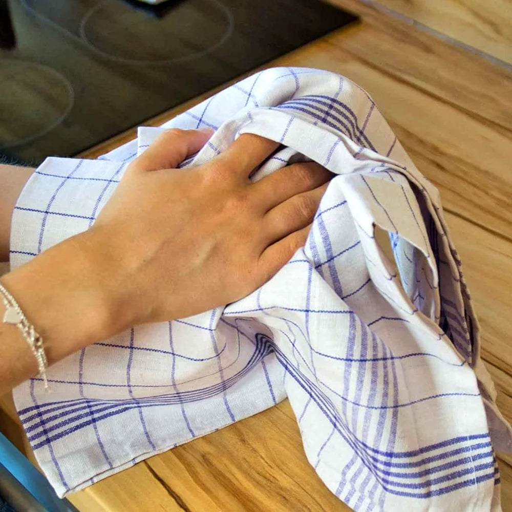 BYFT Orchard Jumbo Kitchen Towel - 60 x 80 cm - Super Absorbent Cotton Dish Towel for Drying & Cleaning