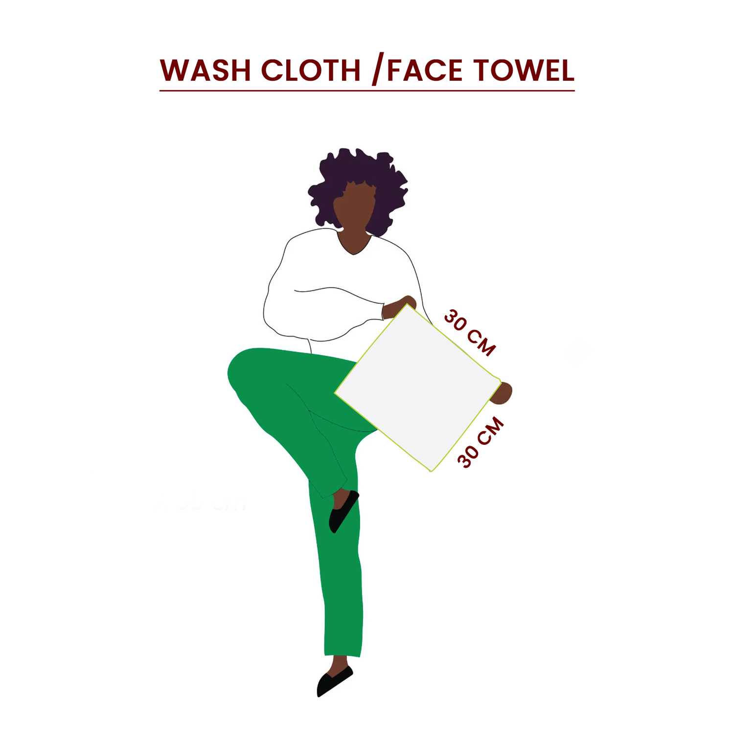 BYFT Orchard Heavy Waffle Dish Cloth 30 x 30 Cm - Super Absorbent Pure Cotton Kitchen Towel