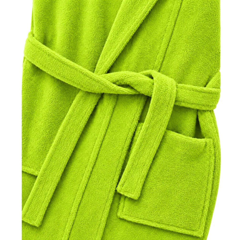 BYFT Daffodil Kids Hooded Bathrobe Luxury Cotton Soft, Absorbent, Quick-Dry