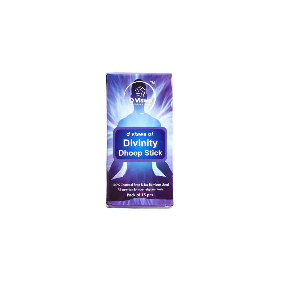 BYFT021283 D Viswa POOJA ESSENTIALS DIVINITY DHOOP BATTI 3.5 INCH 15 PC Set of 5 A.webp