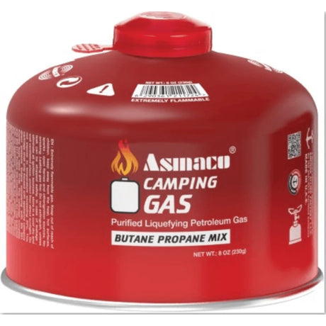 BYFT021354 Asmaco Camping Gas Butane Portable Propane Mix 230G Set of 01