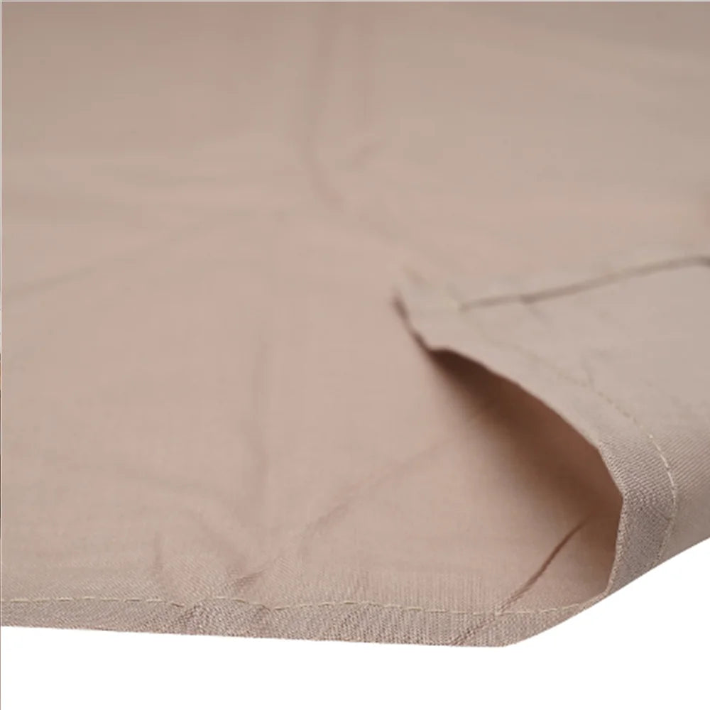 BYFT023559 Home Tex Design King Flat Sheet 240 x 260 Cm 2 Pillow Cover 50 x 75 Cm Taupe 100 Cotton Set of 3 C.webp
