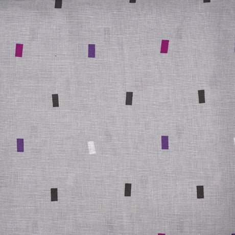 BYFT023582 Home Tex Design King Flat Sheet 240 x 260 Cm 2 Pillow Cover 50 x 80 Cm Ardoises ET Amethystes 100 Cotton Set of 3 A.webp