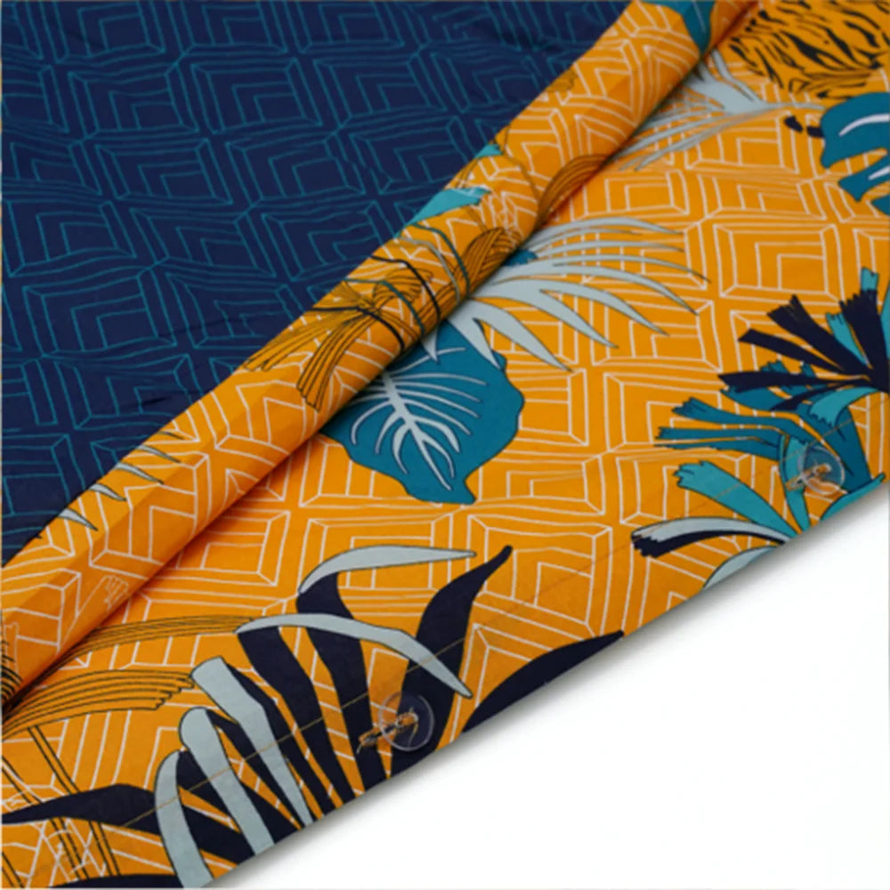 BYFT023589 Home Tex Design King Duvet Cover 240 x 200 Cm 2 Pillow Cover 50 x 80 Cm Printed Orparadis 100 Cotton Set of 3 E.webp