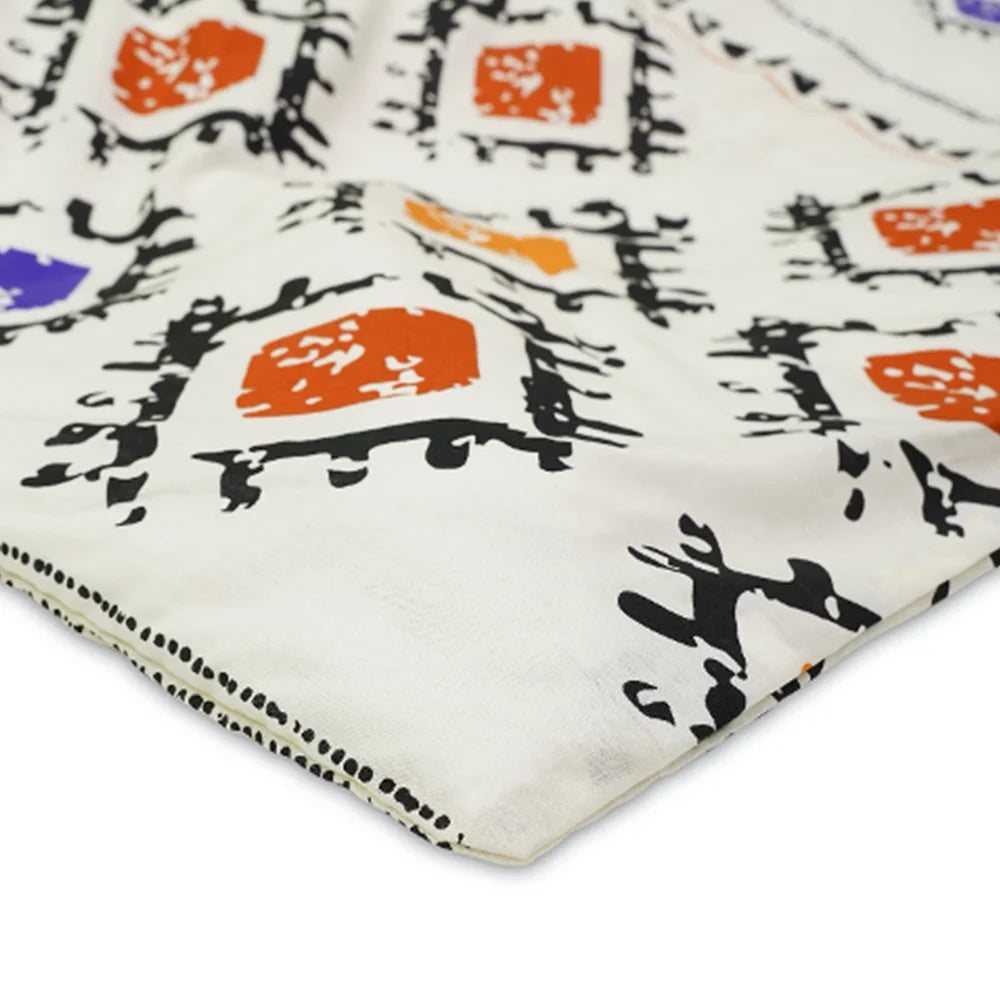 BYFT023605 Home Tex Design King Duvet Cover 240 x 200 Cm 2 Pillow Cover 50 x 80 Cm Cleta 100 Cotton Set of 3 C.webp