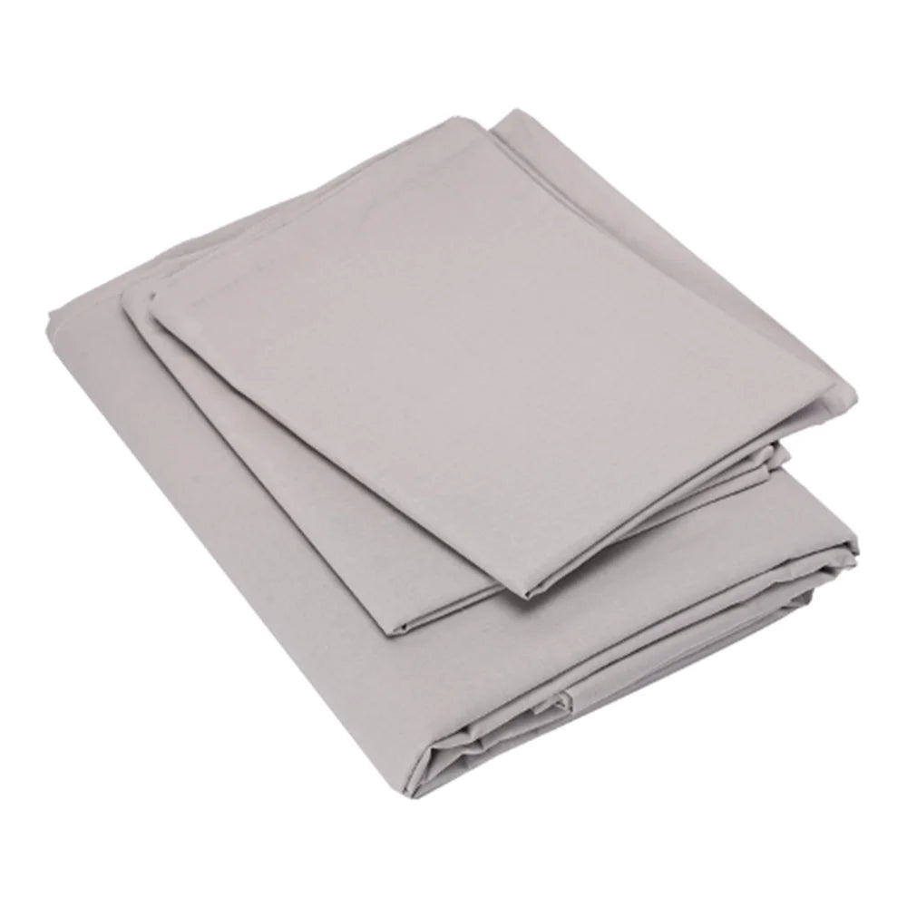 BYFT023608 Home Tex Design Flat Sheet 240 x 260 Cm 2 Pillow Cover 50 x 80 Cm Microchip 100 Cotton Set of 3.webp