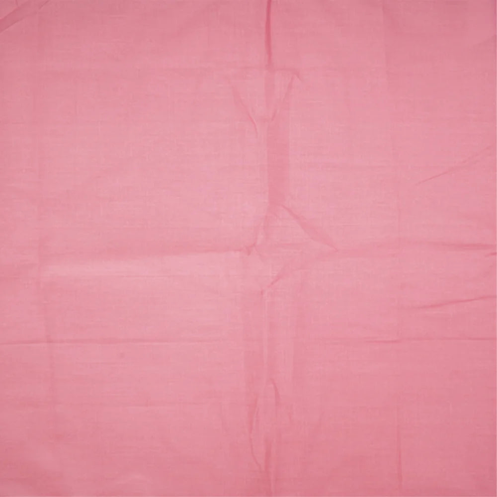 BYFT023609 Home Tex Design Single Flat Sheet 150 x 260 Cm 1 Pillow Cover 50 x 75 Cm Pink 100 Cotton Set of 2 C.webp