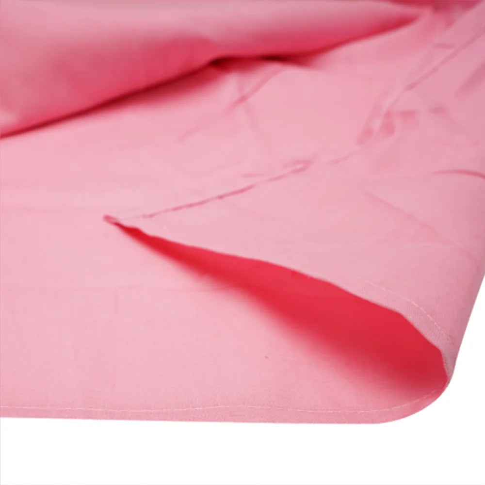 BYFT023609 Home Tex Design Single Flat Sheet 150 x 260 Cm 1 Pillow Cover 50 x 75 Cm Pink 100 Cotton Set of 2 D.webp