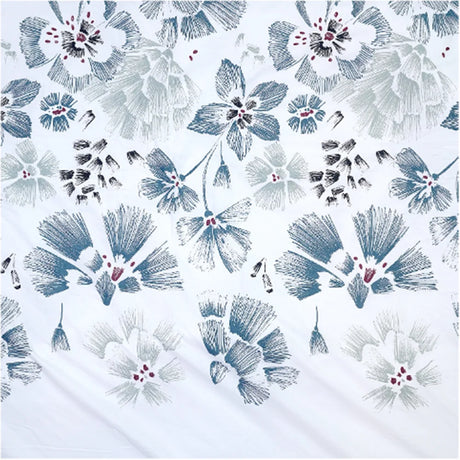 BYFT023611 Home Tex Design King Duvet Cover 240 x 200 Cm 2 Pillow Cover 50 x 80 Cm Printed Amarande 100 Cotton Set of 3 B.webp