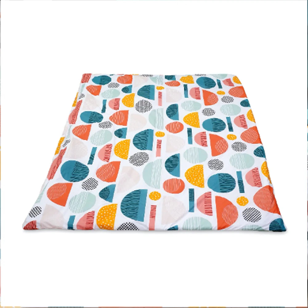 BYFT023632 Home Tex Design King Duvet Cover 240 x 200 Cm 2 Pillow Cover 50 x 80 Cm Printed Graphic Multi 100 Cotton Set of 3 B.webp