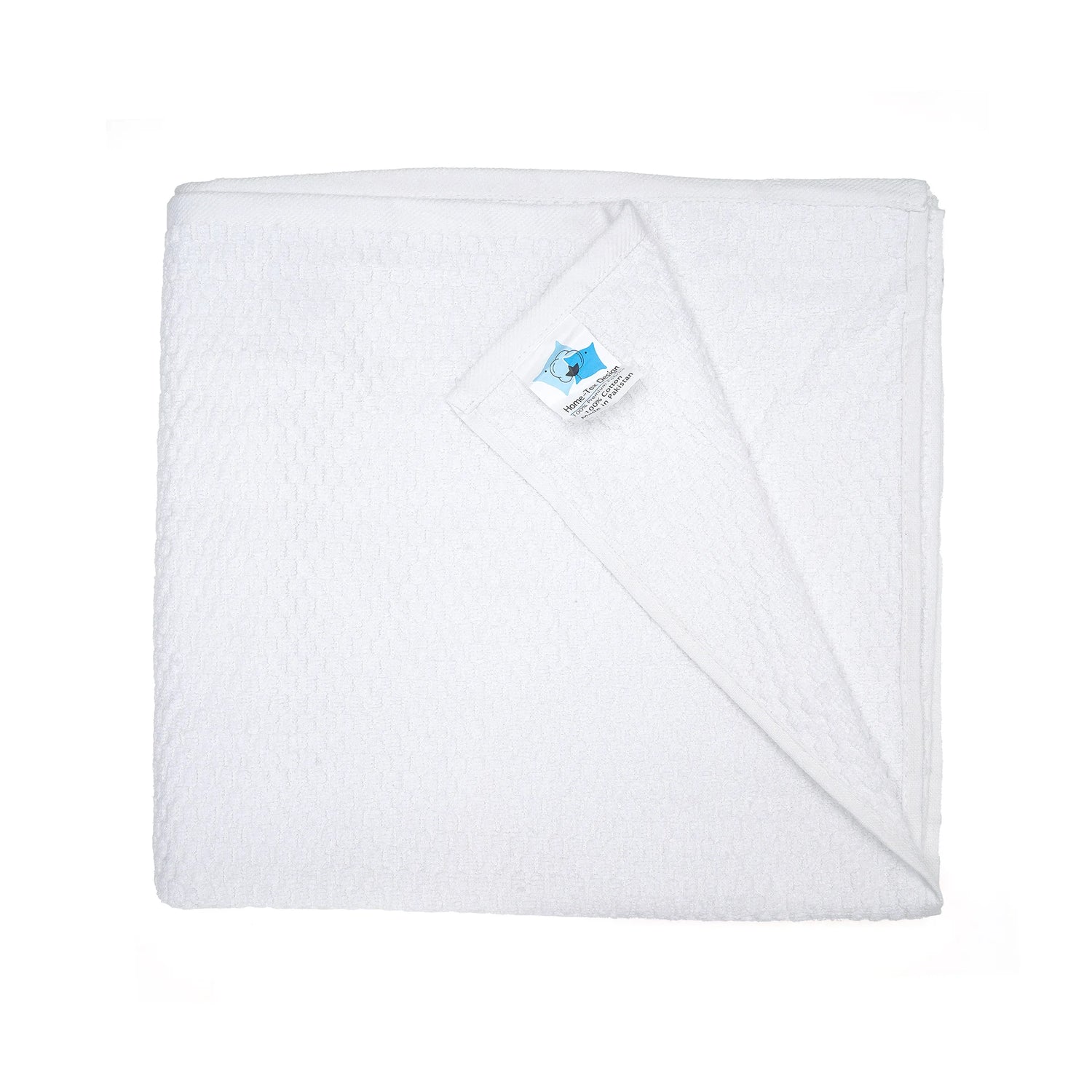 BYFT025142 Home Tex Design Bath Towel White 70 x 140 Cm 100 Cotton 650 Gsm Set of 01.webp