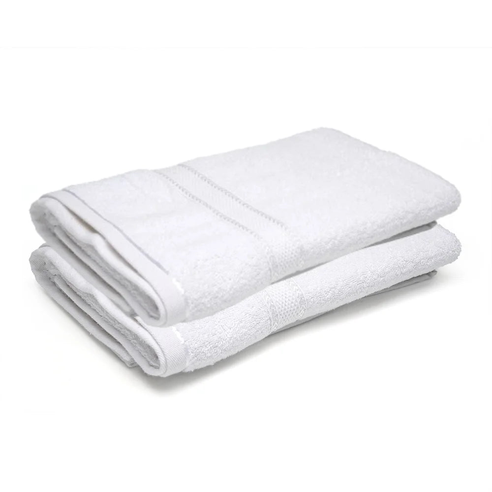 BYFT025143 Home Tex Design Bath Towel White 70 x 140 Cm 100 Cotton 500 Gsm Set of 02 ART BT009.webp