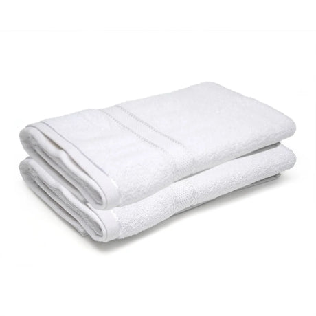 BYFT025143 Home Tex Design Bath Towel White 70 x 140 Cm 100 Cotton 500 Gsm Set of 02 ART BT009.webp