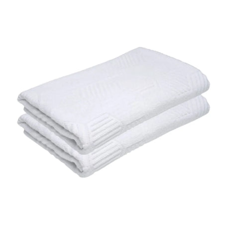 BYFT025147 Home Tex Design Bath Towel White 70 x 140 Cm 100 Cotton 500 Gsm Set of 02 ART BT006.webp